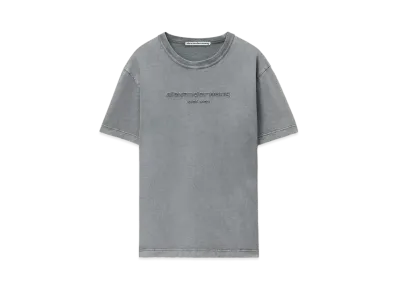 Alexander Wang Cotton Jersey Bicolor T-shirt "Acid Fog"