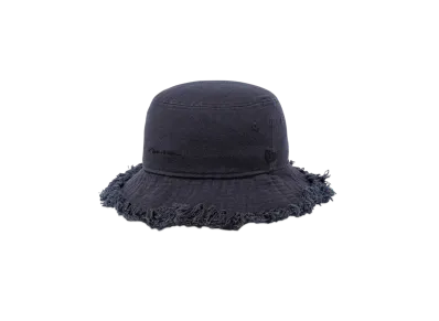 NEW ERA Bucket01 Cut Off Bucket Script Logo "Graphite"