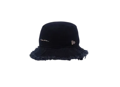 NEW ERA Bucket01 Cut Off Bucket Script Logo "Black"