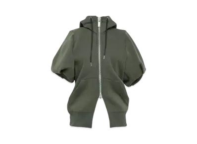 sacai Sponge Sweat Hoodie "Khaki"