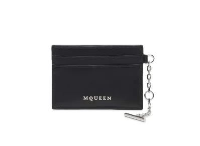 Alexander McQUEEN Sling Card Holder "Black"