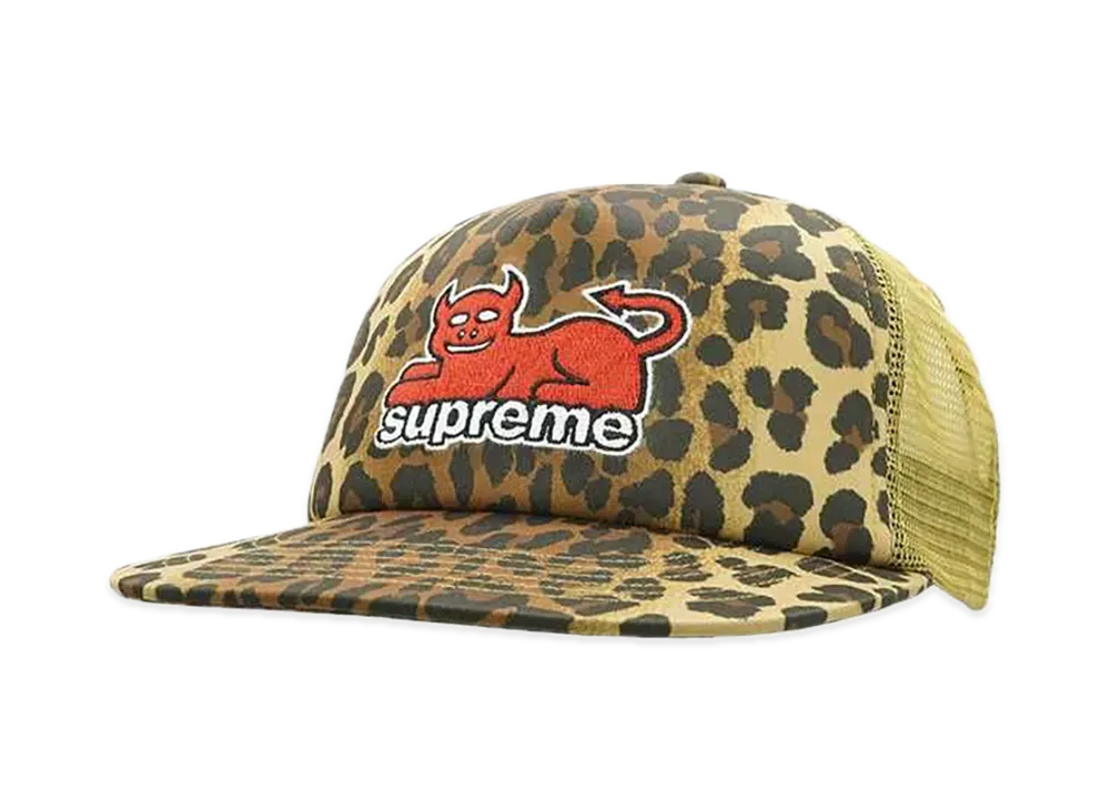 Supreme x Toy Machine Mesh Back 5-Panel "Leopard"