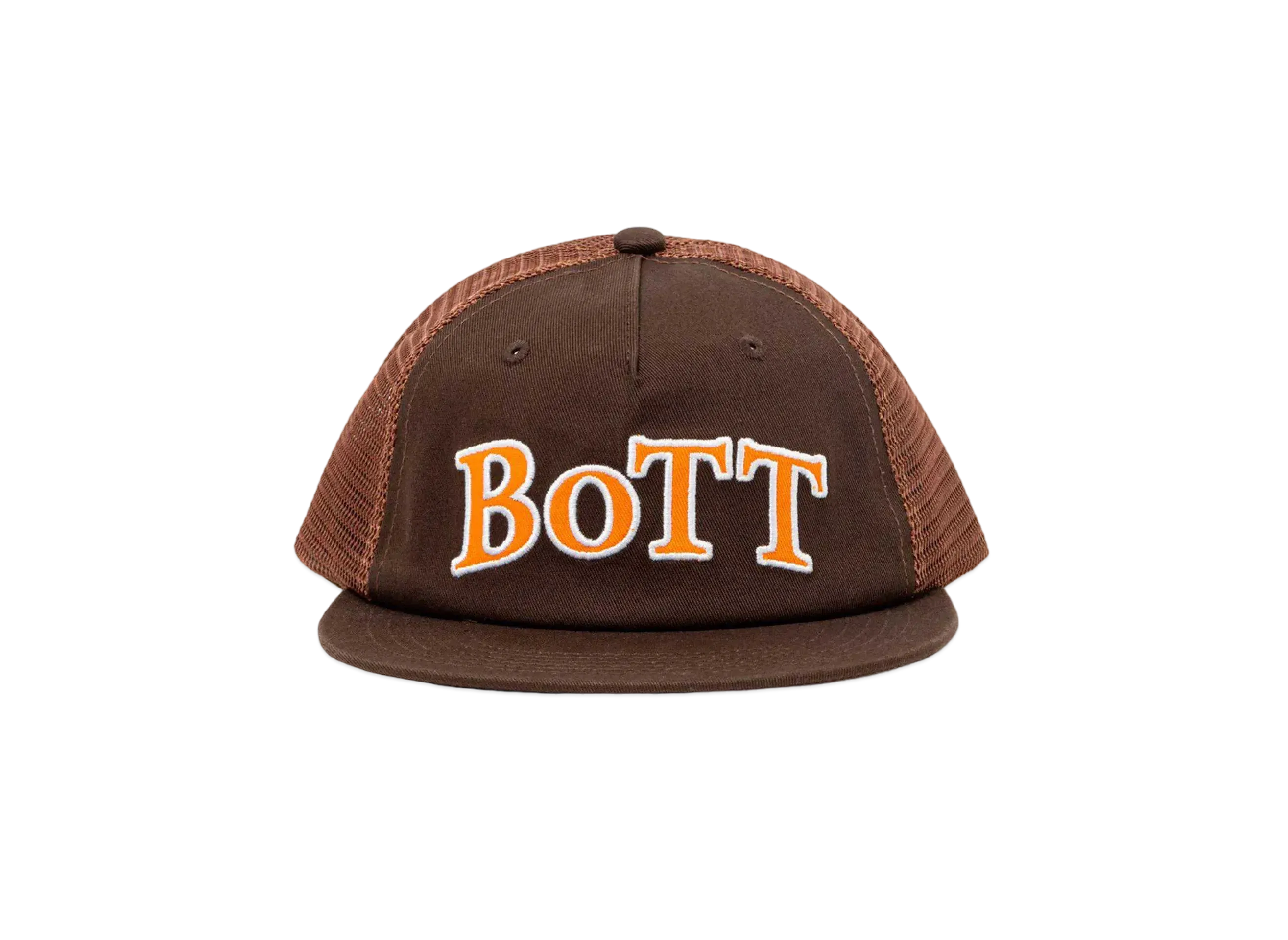 BoTT OG Logo Mesh Back 5-Panel Cap "Brown"