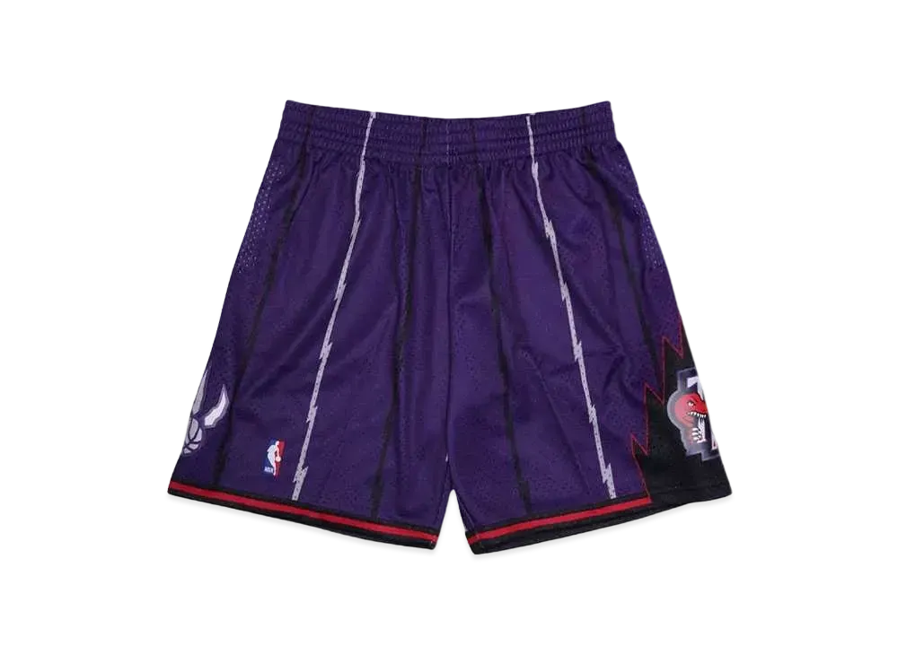 Mitchell&Ness NBA ROAD SWINGMAN SHORTS TORONTO RAPTORS 98-99 "PURPLE"