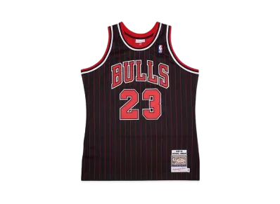 Mitchell&Ness NBA AUTHENTIC JERSEY BULLS 95-96 MICHAEL JORDAN "BLACK"