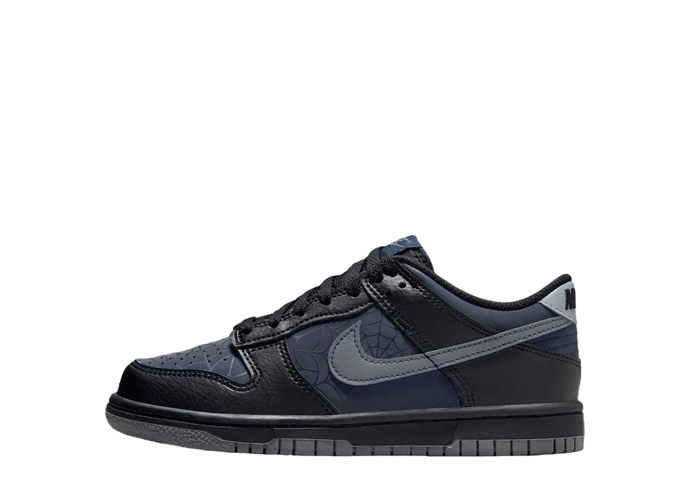 Nike GS Dunk Low "Black Spider-Man"