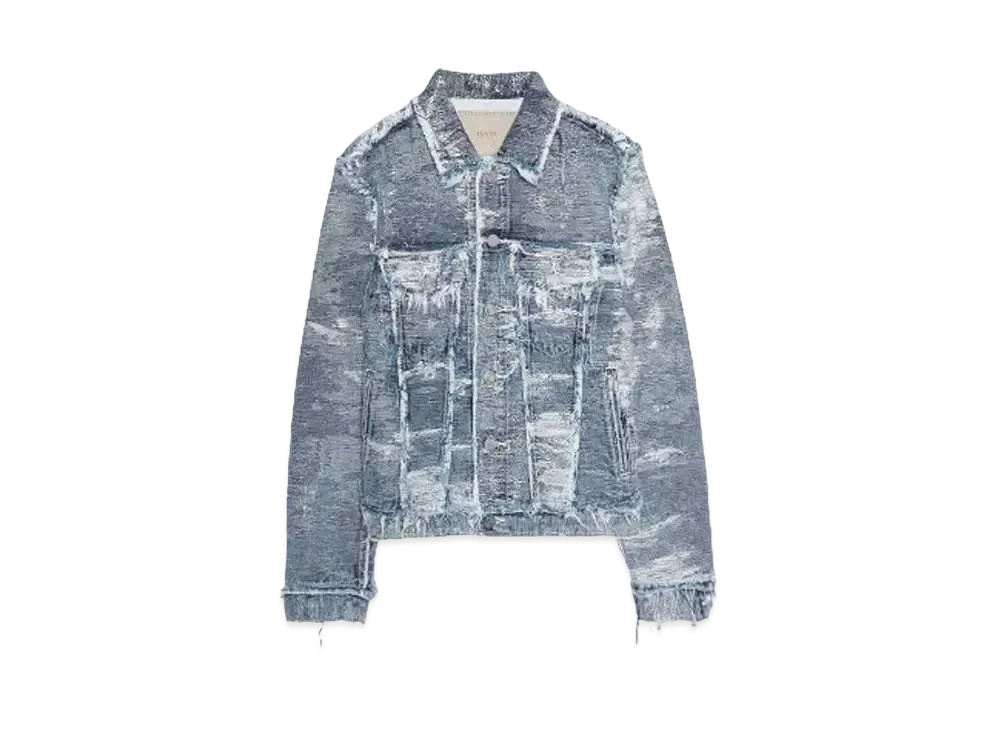 TAAKK 3RD TYPE denim JACKET "INDIGO CHEMICAL"