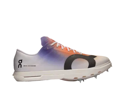 On Women's Cloudspike Amplius "White/Flame"
