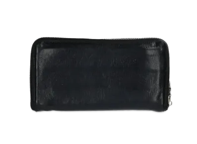 Chrome Hearts REC F Zip Wallet Plane "Black/Silver"