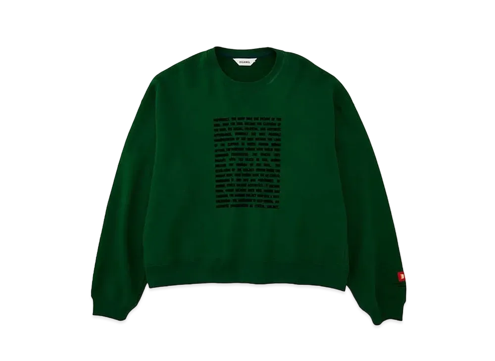 DIGAWEL Statement Sweatshirt "Green"