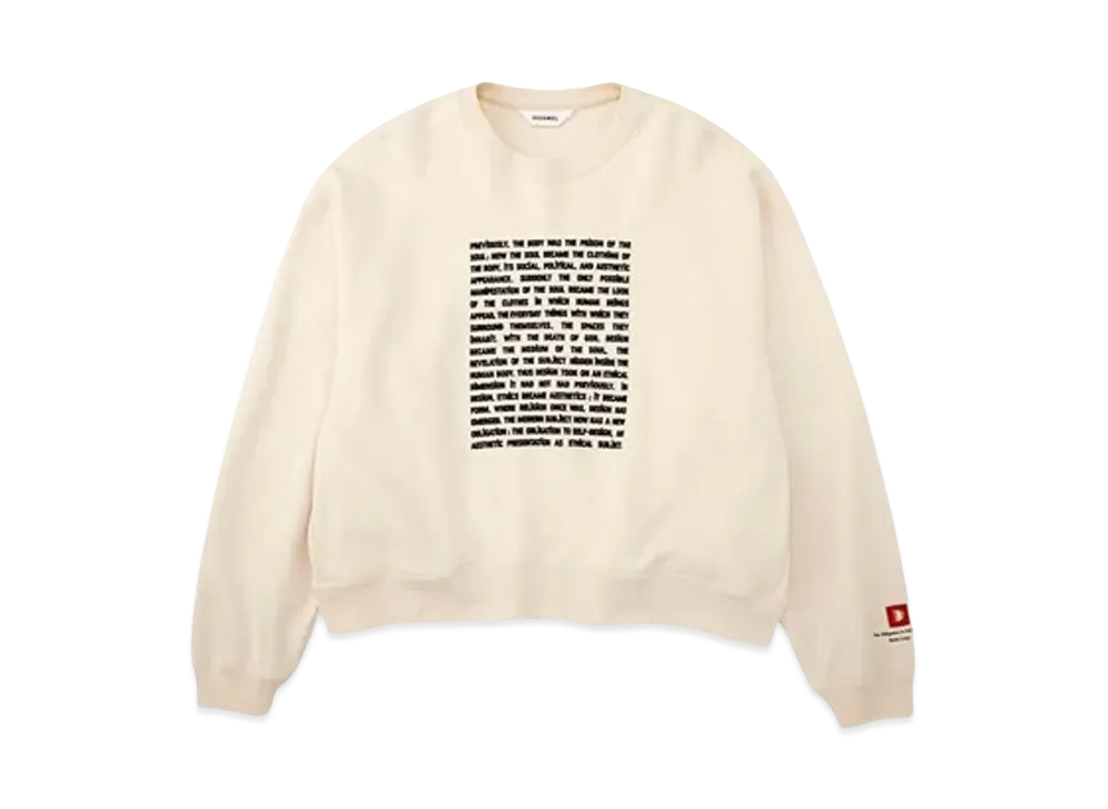 DIGAWEL Statement Sweatshirt "Ecru"