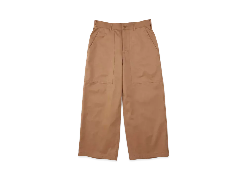 DIGAWEL Wide High Water Pants "Beige"