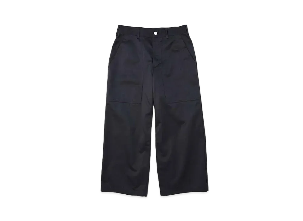 DIGAWEL Wide High Water Pants "Navy"