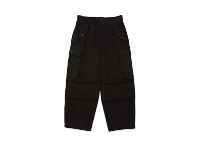 DIGAWEL Field Cargo Pants (Garment Dye) "Black"