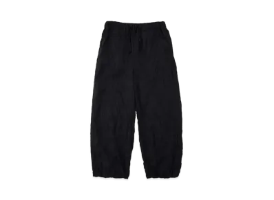 DIGAWEL Wide Lounge Pants (Crease Finish) "Black"