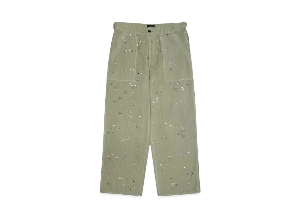 F-LAGSTUF-F BORO HBT BAKER PANTS "OLIVE"