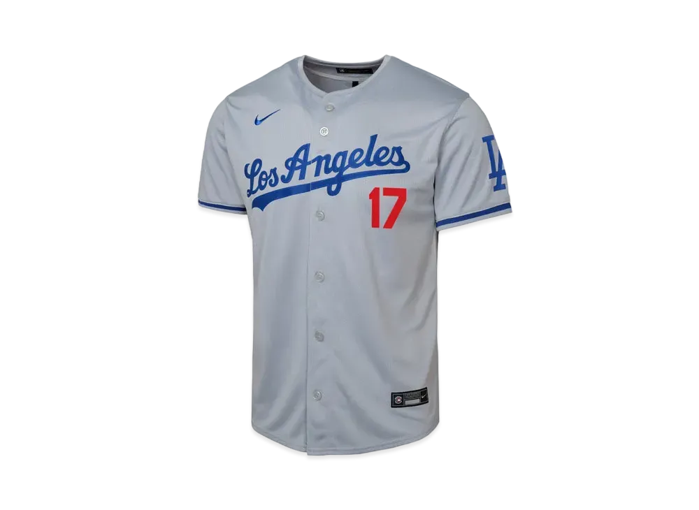 MLB x Nike Youth Los Angeles Dodgers Shohei Ohtani Road Limited Jersey "Gray"