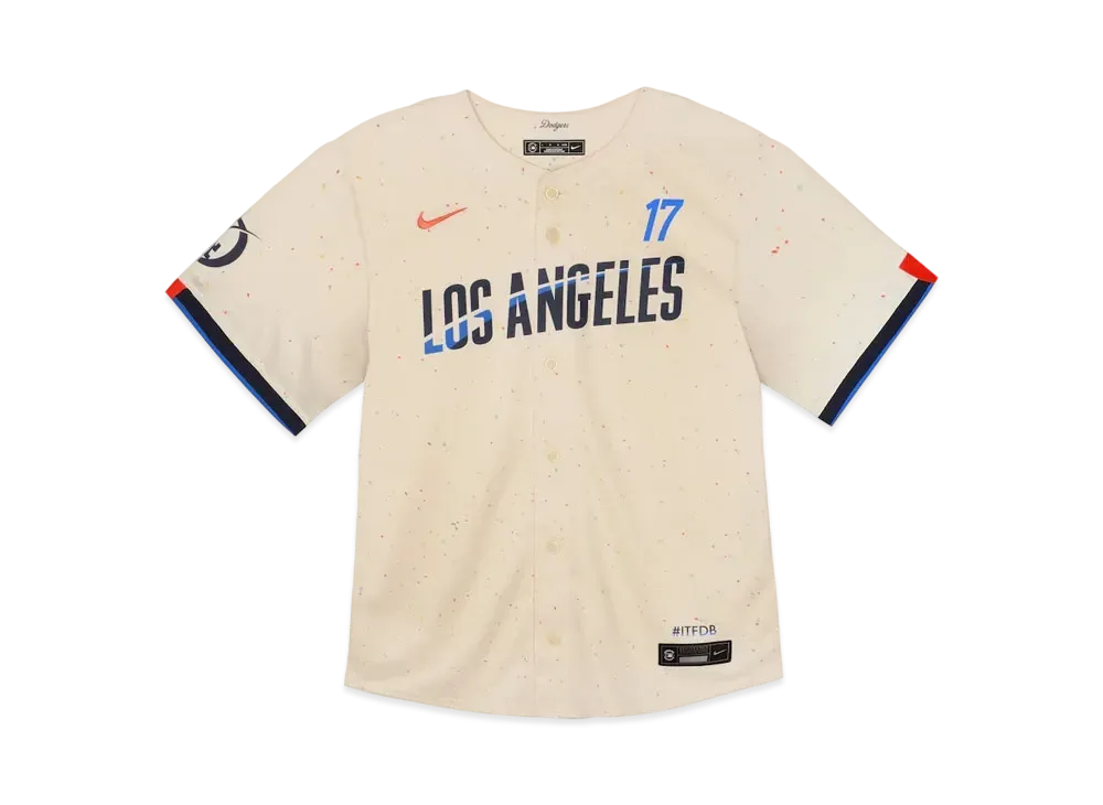 MLB x Nike Infant Los Angeles Dodgers Shohei Ohtani 2024 City Connect Limited Player Jersey "Cream "