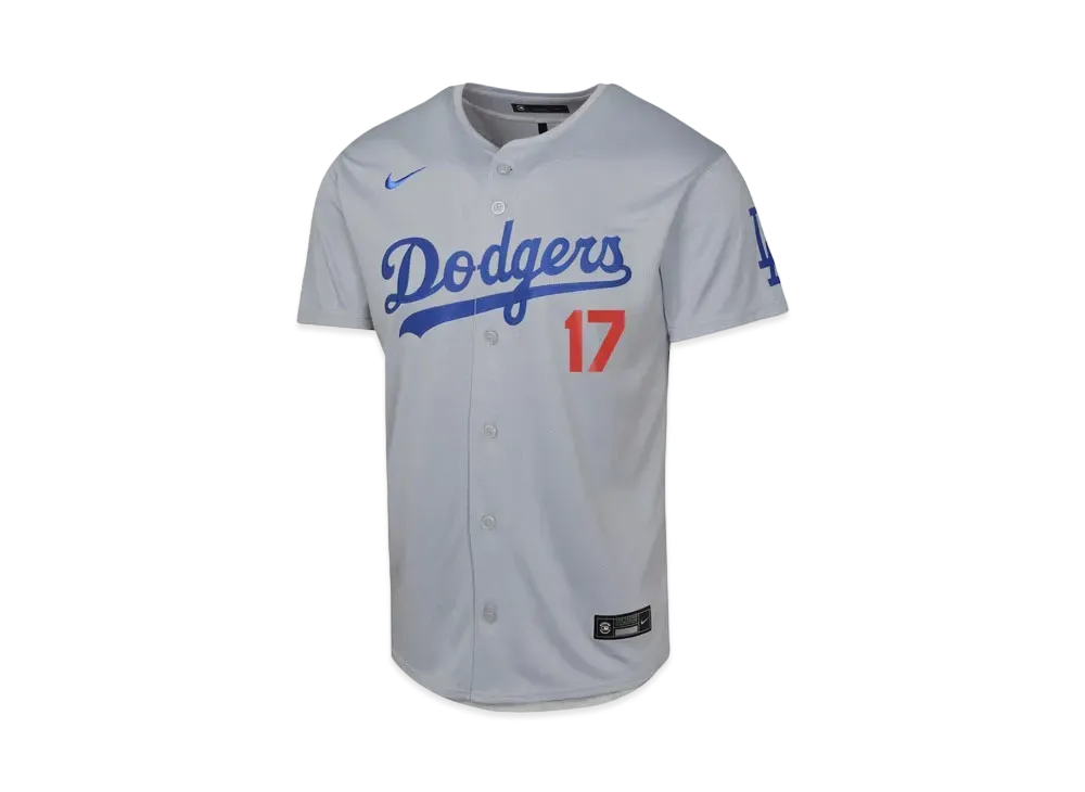 MLB x Nike Youth Los Angeles Dodgers Shohei Ohtani Alternate Limited Jersey "Gray"