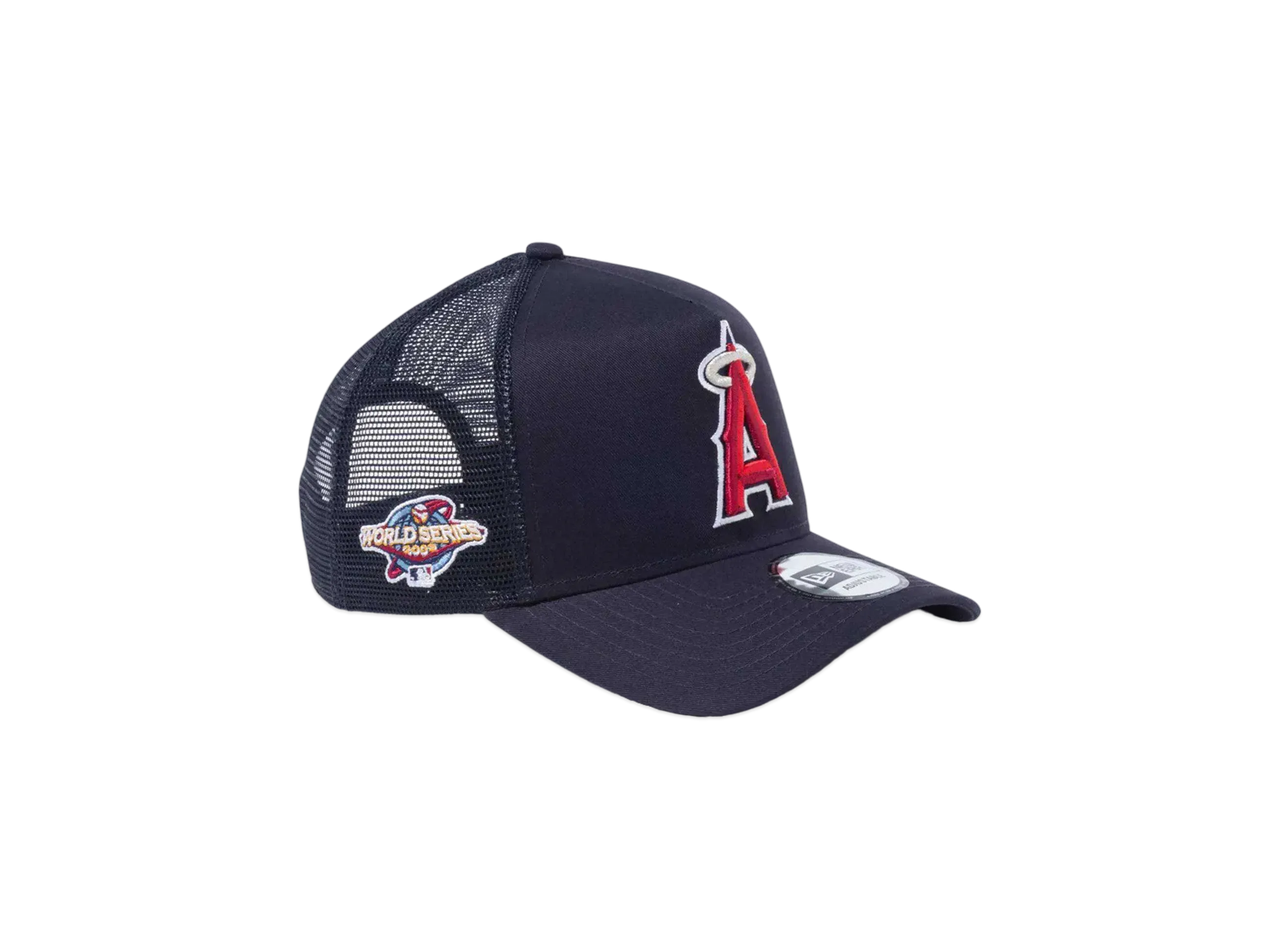 NEW ERA 9Forty A-Frame Tracker MLB Side Patch Los Angeles Angels "Navy"