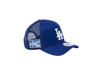 NEW ERA 9Forty A-Frame Tracker MLB Side Patch Los Angeles Dodgers "Dark Royal"