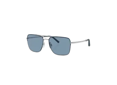 OLIVER PEOPLES R-2 "Blue Ash/Brushed Silver"