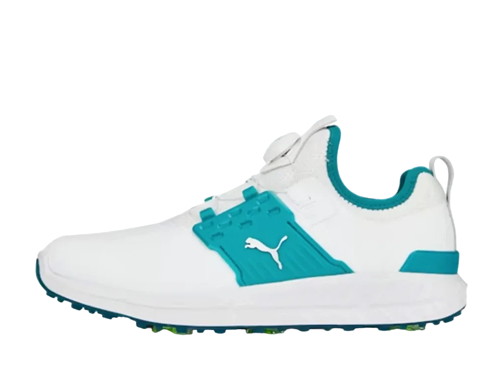 プーマ イグナイト アーティキュレート ディスク ゴルフ "プーマホワイト/プーマシルバー/グリーンラグーン"