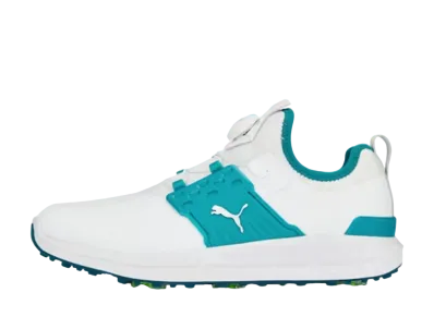 Puma Ignite Articulate Disc Golf "Puma White/Puma Silver/Green Lagoon"