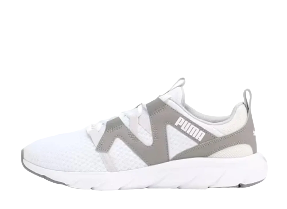 プーマ ソフトライドフレックス バイタル ワイド "プーマホワイト/ストーミースレート/フェザーグレー"