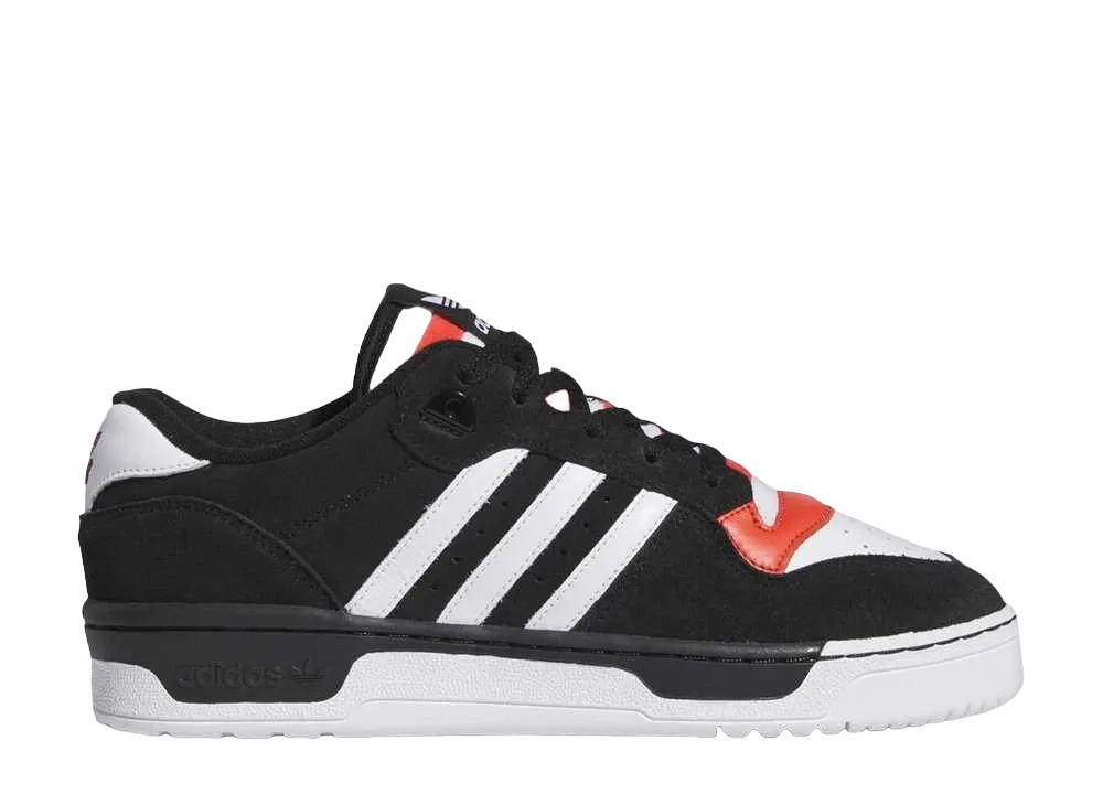 Disney × adidas Rivalry Low "Cat in the Hat" "Core Black/Cloud White"