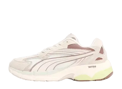 Puma Teveris Nitro Pastel "Warm White/Stone Gray/Vapor Gray/Dark Clove"