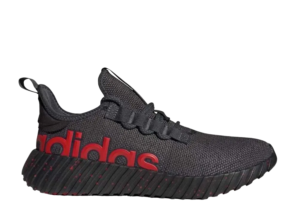 アディダス カプティル3.0 ワイド "コアブラック/カーボン/ベタースカーレット"