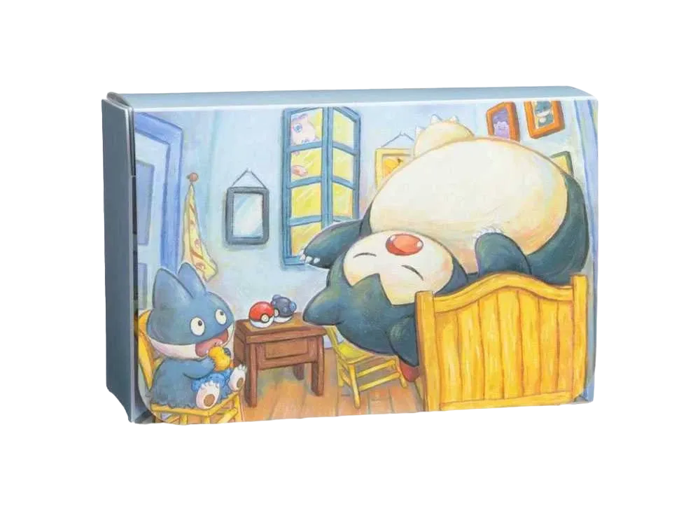 Pokemon Card Game [Overseas only] Double Deck Box "Pokemon Center Van Gogh Museum:Munchlax & Snorlax"