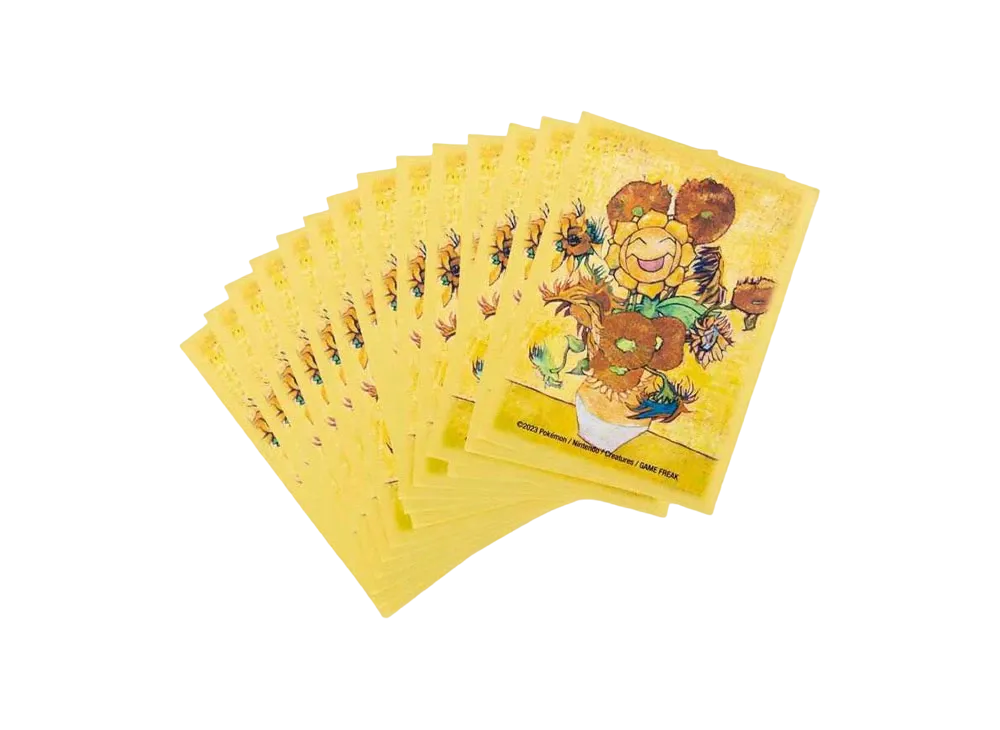 Pokemon Card Game [Overseas only] Card Sleeves "Pokemon Center × Van Gogh Museum:Sunflora"