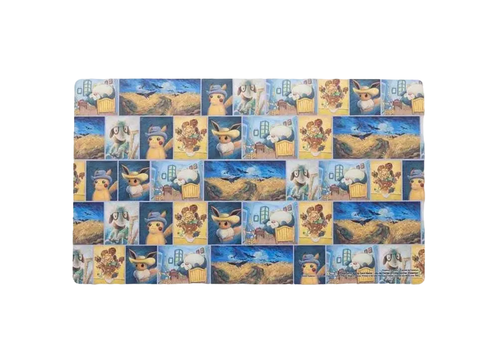 Pokemon Card Game [Overseas only] Playing Mat "Pokemon Center × Van Gogh Museum:All-over pattern"