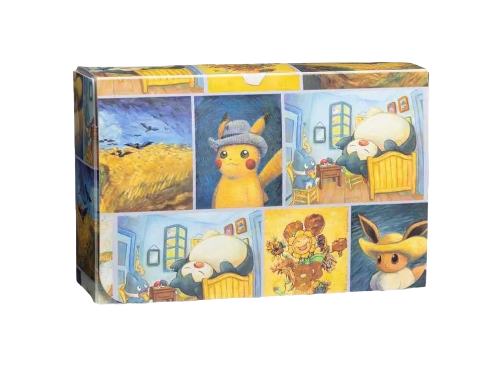 Pokemon Card Game [Overseas only] Double Deck Box "Pokemon Center × Van Gogh Museum:All-over pattern"
