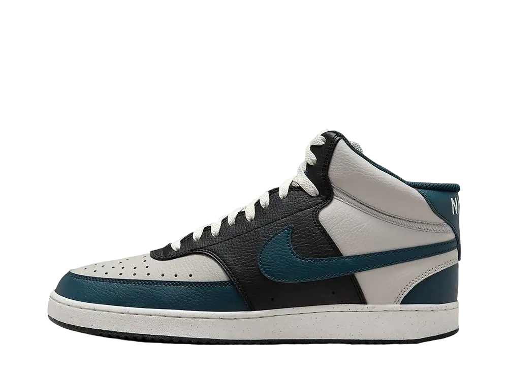 ナイキ コートビジョン ミッド ネクストネイチャー "ライトアイアンオール/ファントム/ブラック/アーモリーネイビー"