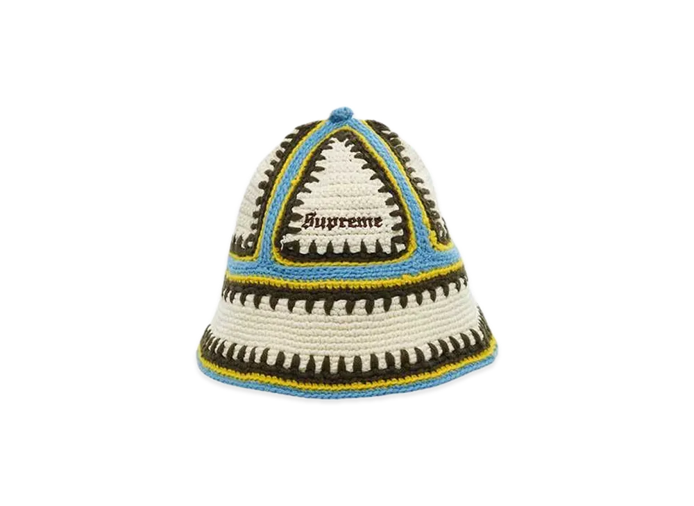 Supreme Crochet Edge Bell Hat "Natural"