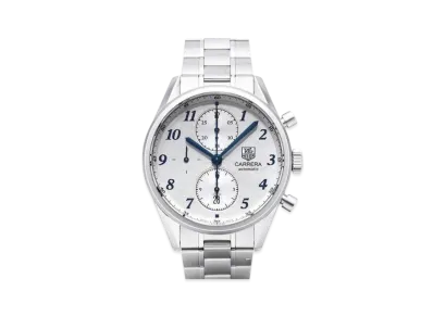 TAG Heuer Carrera Heritage Chronograph "Silver/Stainless Steel"