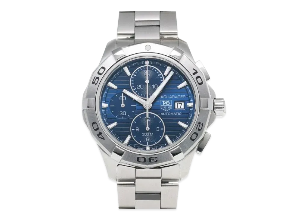 TAG Heuer Aquaracer Caliber 16 Chronograph "Blue/Stainless Steel/Silver"