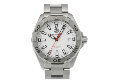 TAG Heuer Aquaracer Quartz "White/Stainless Steel/Silver"