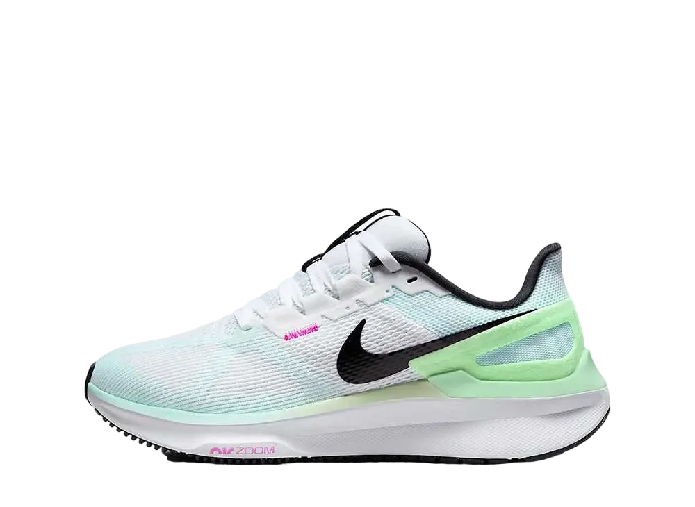 ナイキ ウィメンズ ストラクチャー25 "ホワイト/グレイシャーブルー/ベイパーグリーン/ブラック"