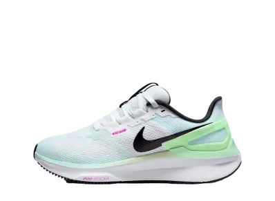 Nike Women's Structure 25 "White/Glacier Blue/Vapor Green/Black"