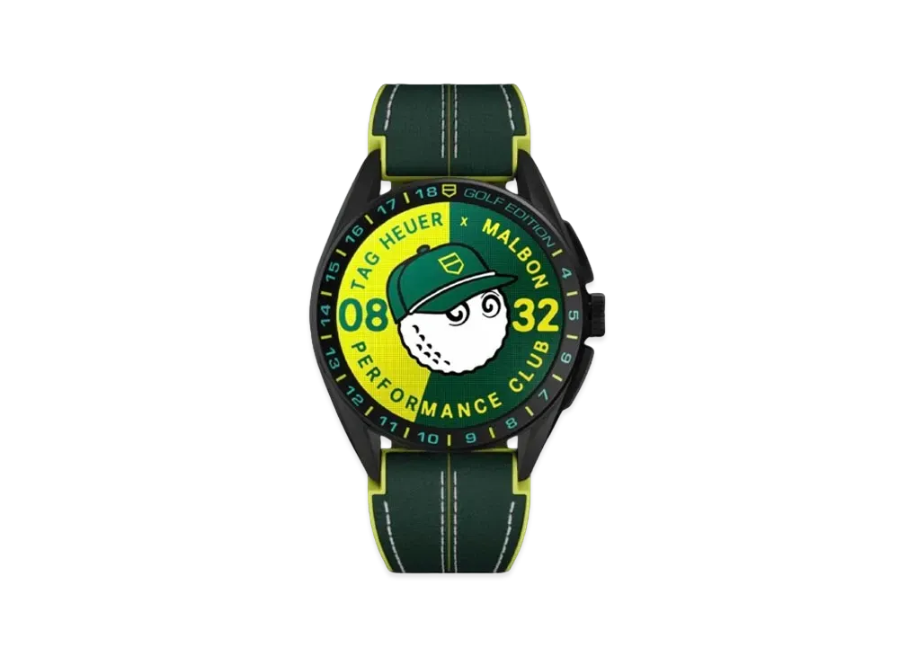 TAG Heuer Connected Calibre E4 x Malbon Golf Edition
