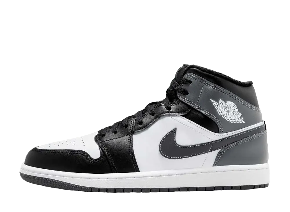 Nike Air Jordan 1 Mid "Black/White/Iron Grey"