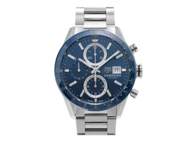 TAG Heuer Carrera Caliber 16 Chronograph "Blue/Stainless Steel/Silver"