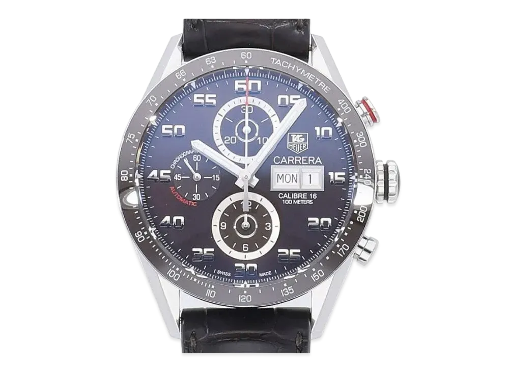TAG Heuer Carrera Chronograph Caliber 16 Day-Date "Brown/Stainless Steel"