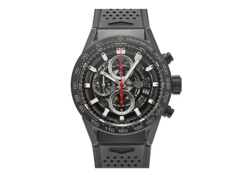 TAG Heuer Carrera Caliber Heuer 01 Chronograph "Black/Ceramic"
