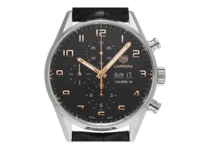 TAG Heuer Carrera Caliber 16 Day-Date "Black/Stainless Steel"