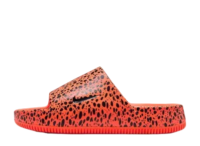 Nike Calm Slide Safari Print NS "Orange"